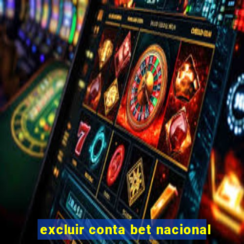 excluir conta bet nacional